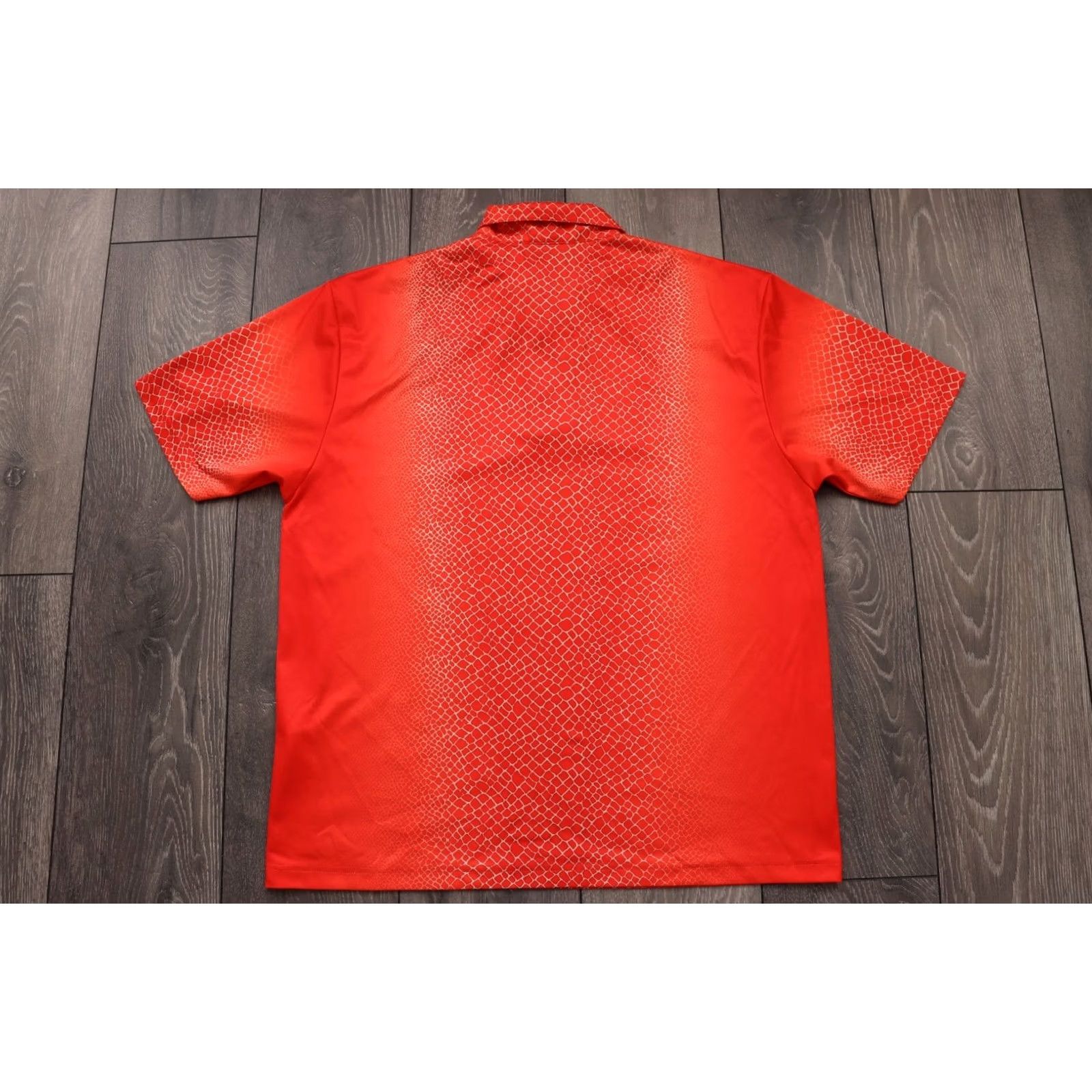 Nike VINTAGE Nike US OPEN SWISS TENNIS POLO SHIRT SNAKE SKIN RED L Size US L / EU 52-54 / 3 - 7 Thumbnail