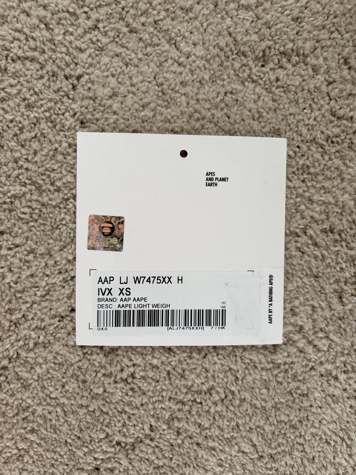 Aape AAPE beige puffer jacket Size XXS / US 00 / IT 34 - 11 Thumbnail