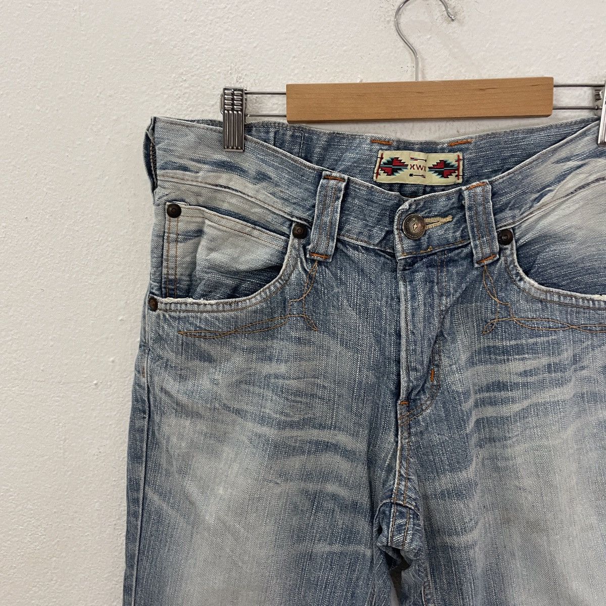 Edwin Vintage Edwin Cowboy Motive Denim Jeans Size US 32 / EU 48 - 3 Thumbnail
