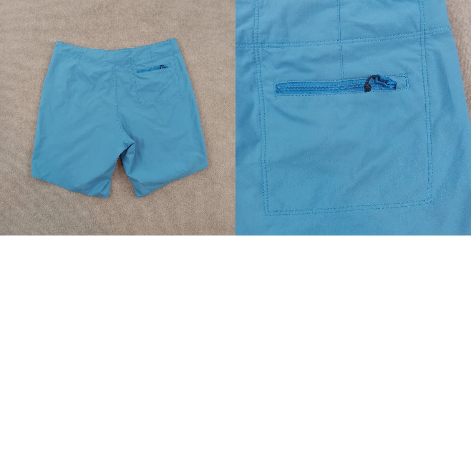 Patagonia Patagonia Shorts 33 Blue Drawstring Zip Pockets Summer Semper Fi Mens Size US 33 - 9 Thumbnail