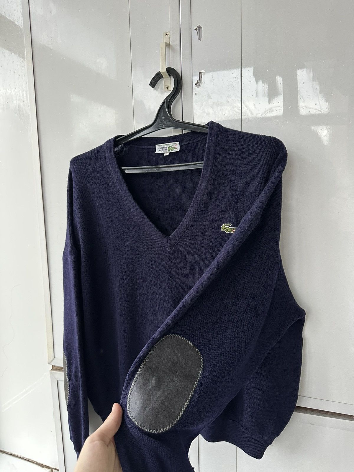 Lacoste 🇫🇷 Vintage Chemise Cardigan Lacoste Made in France Size US L / EU 52-54 / 3 - 11 Thumbnail