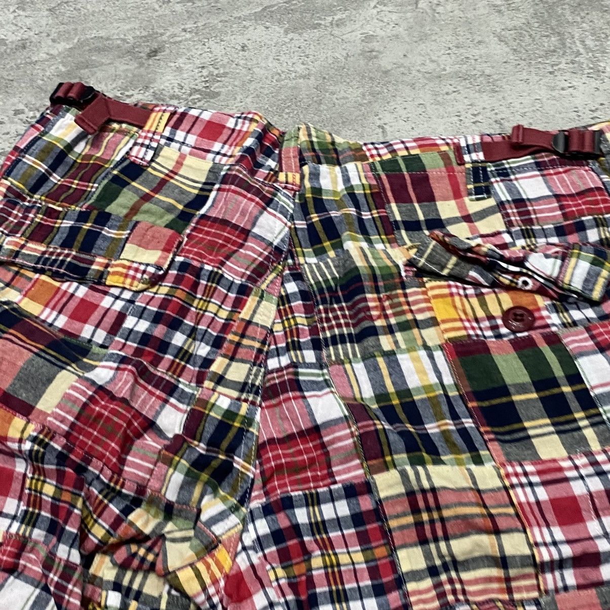 Bape Bape Patchwork Shorts Cargo Multi Color Size US 35 - 7 Thumbnail