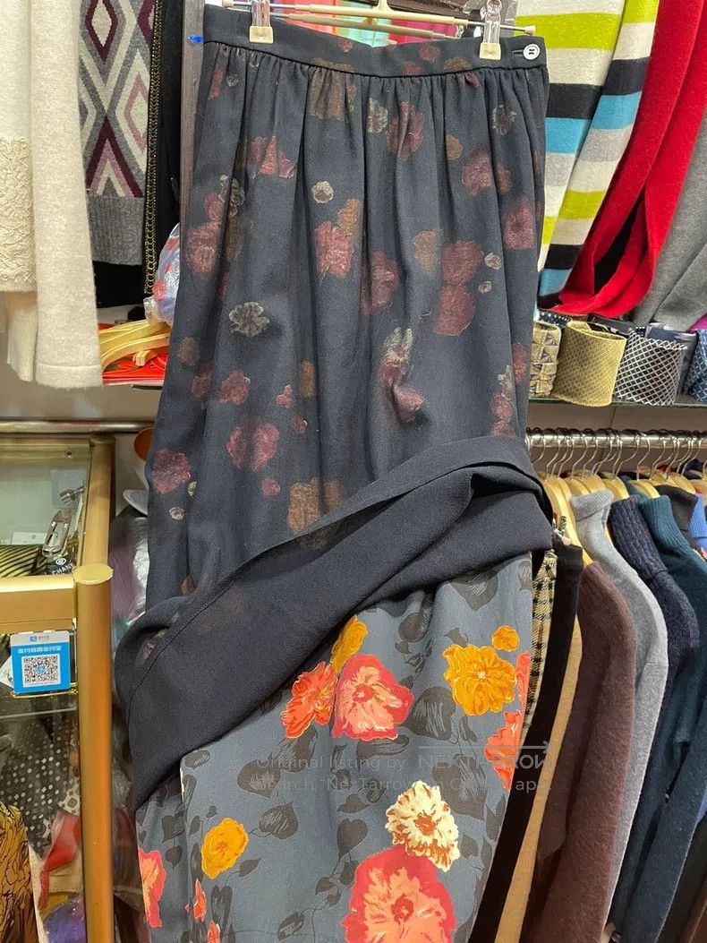 Comme des Garcons Comme Des Garcons size M Classic floral skirt Size 23" - 3 Thumbnail
