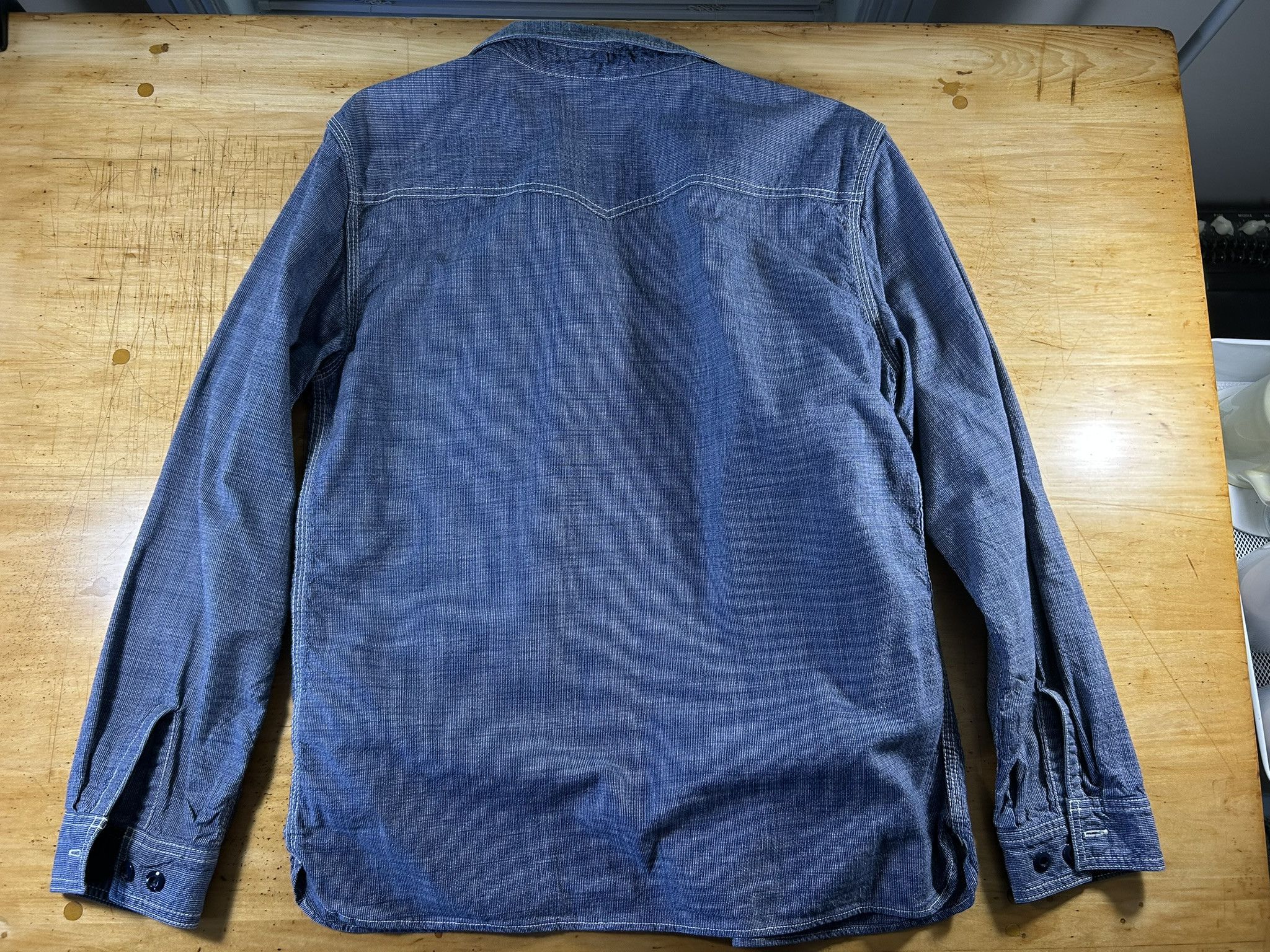 The Flat Head The Flat Head woven long sleeve shirt Size US S / EU 44-46 / 1 - 2 Thumbnail