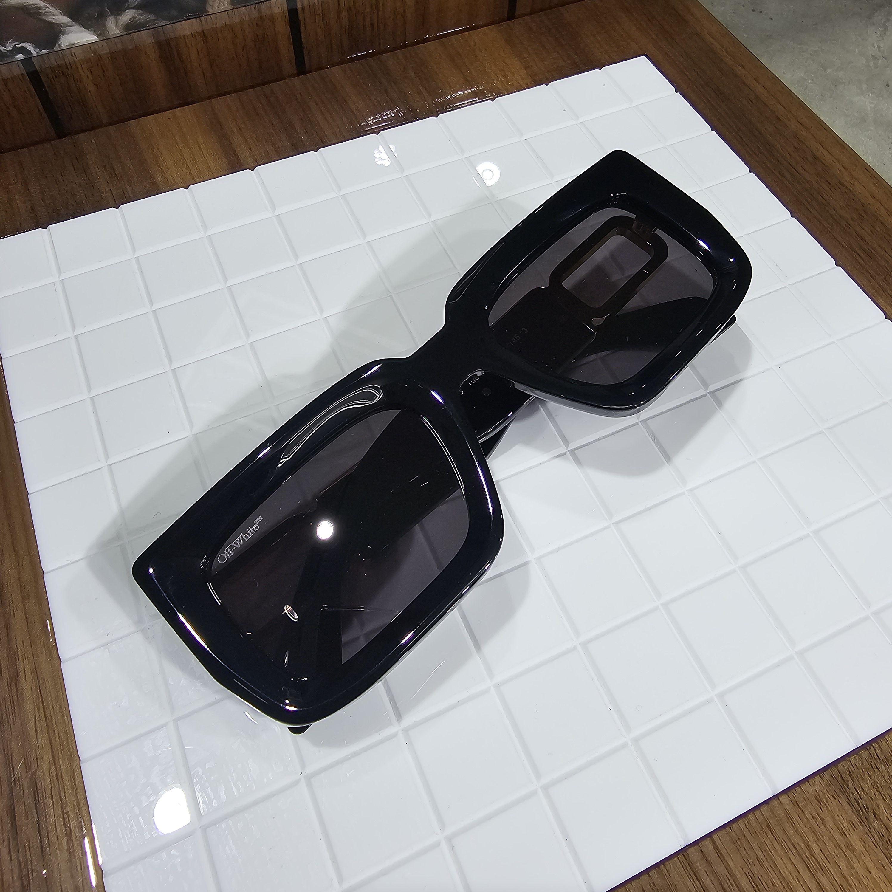 Off-White OFF WHITE Boston Rectangular Frame Sunglasses BLACK Size ONE SIZE - 2 Thumbnail