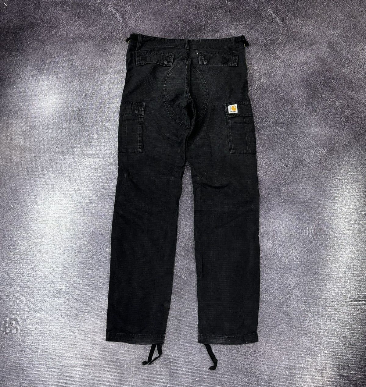 Carhartt Vintage Carhartt WIP Black USA Hype Cargo Aviation Pants Size US 29 - 1 Thumbnail