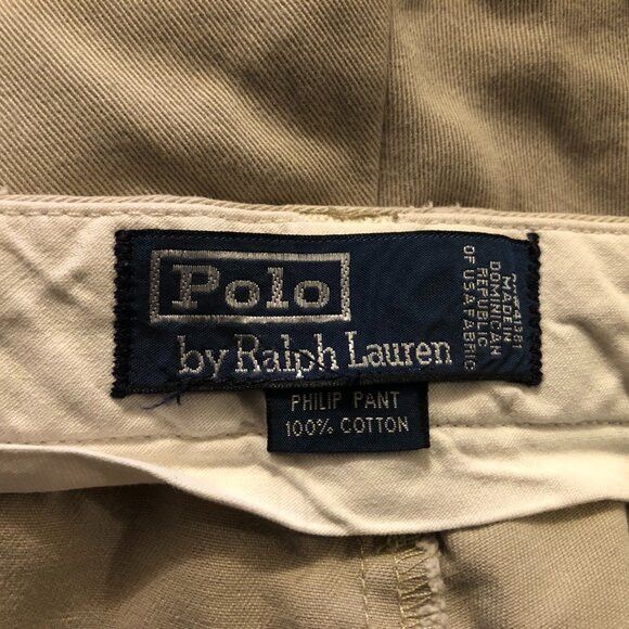 Polo Ralph Lauren polo Ralph Lauren men's 100%cotton casual pants size: 42/32 Size US 42 / EU 58 - 5 Thumbnail
