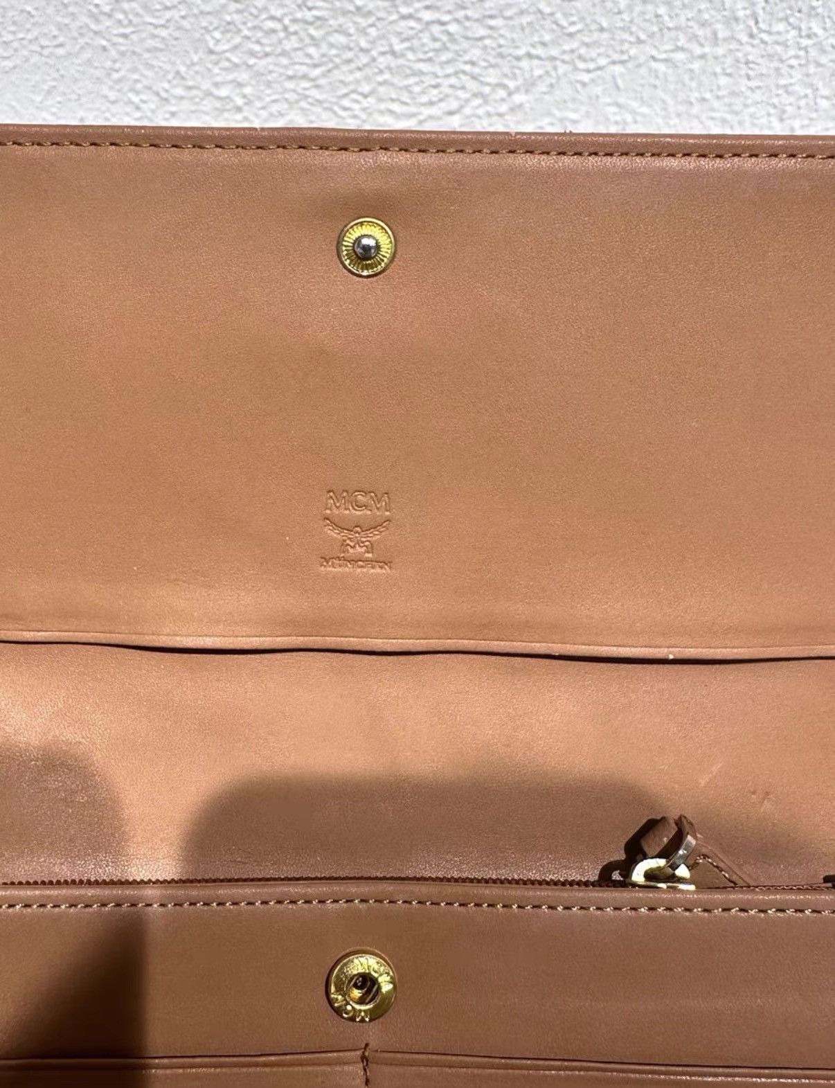 MCM MCM cognac trifold wallet J38 Size ONE SIZE - 6 Thumbnail