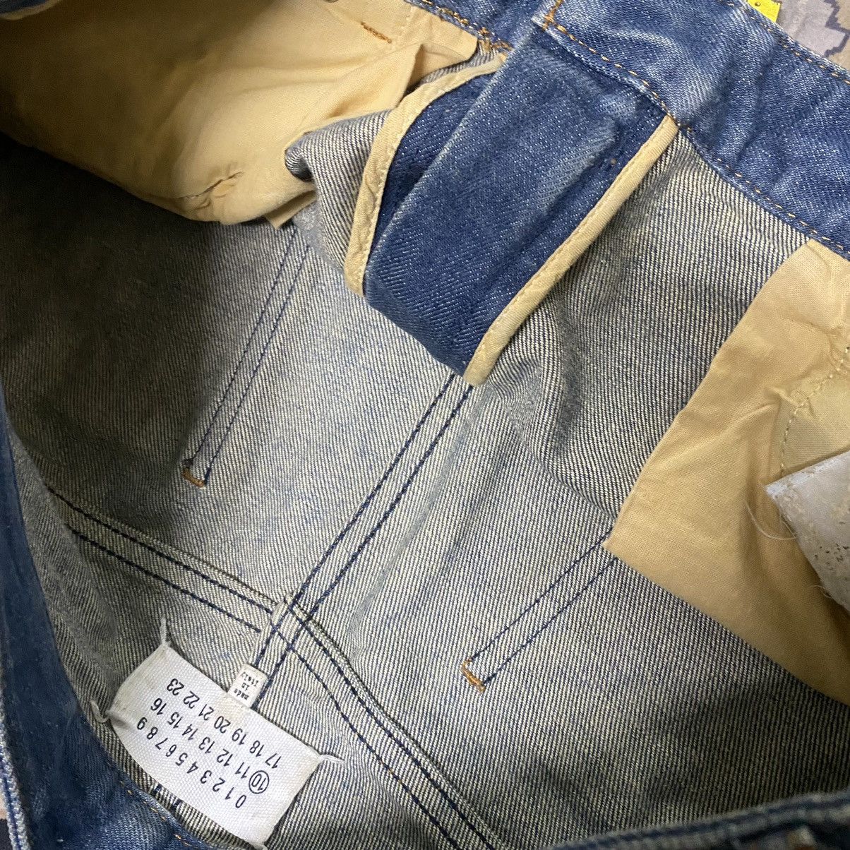 Maison Margiela Vintage Maison Margiela Raw Denim Jeans Washed Blue Size US 32 / EU 48 - 24 Thumbnail
