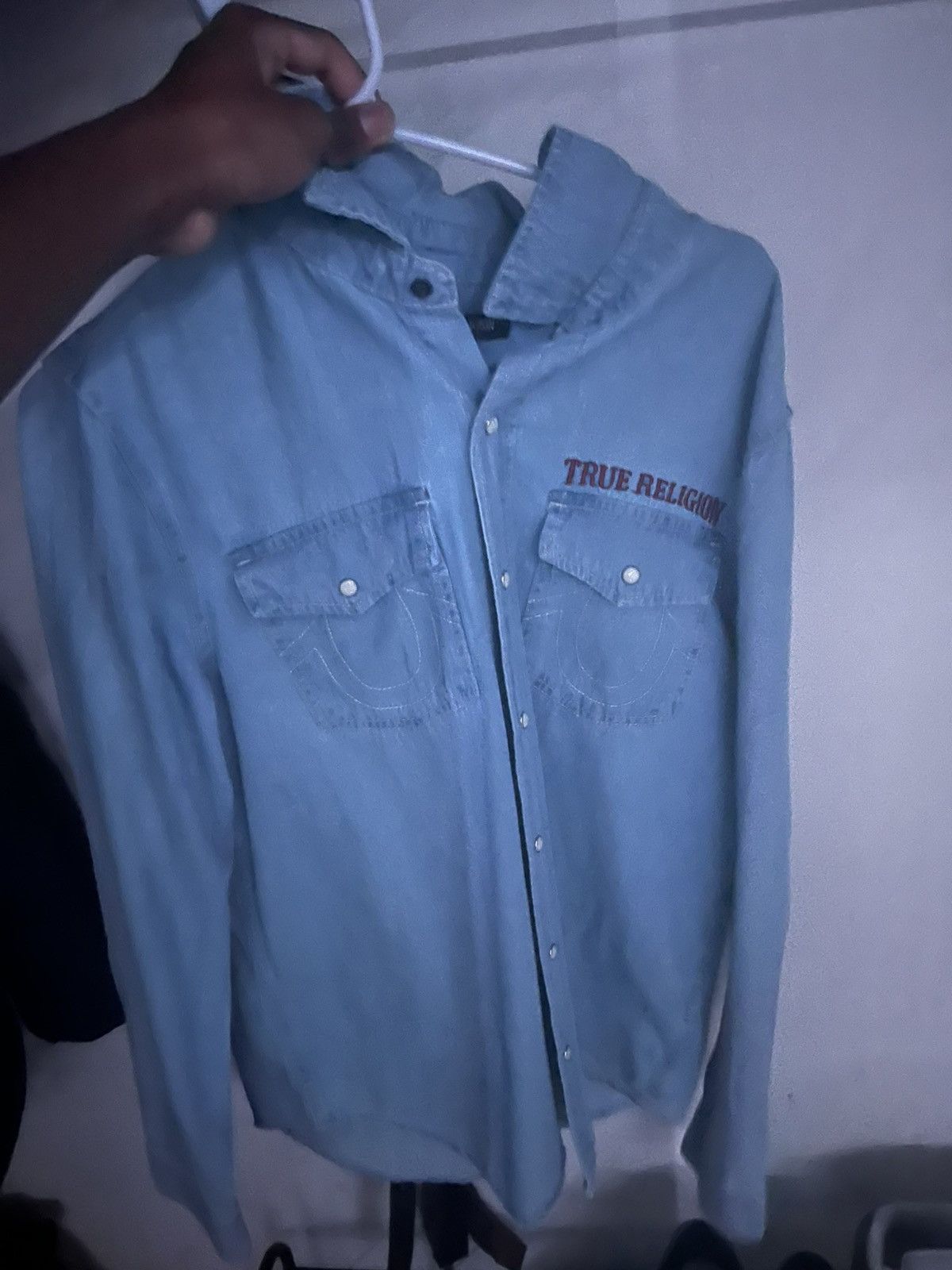 True Religion Long sleeve button up true religion Size US S / EU 44-46 / 1 - 1 Thumbnail