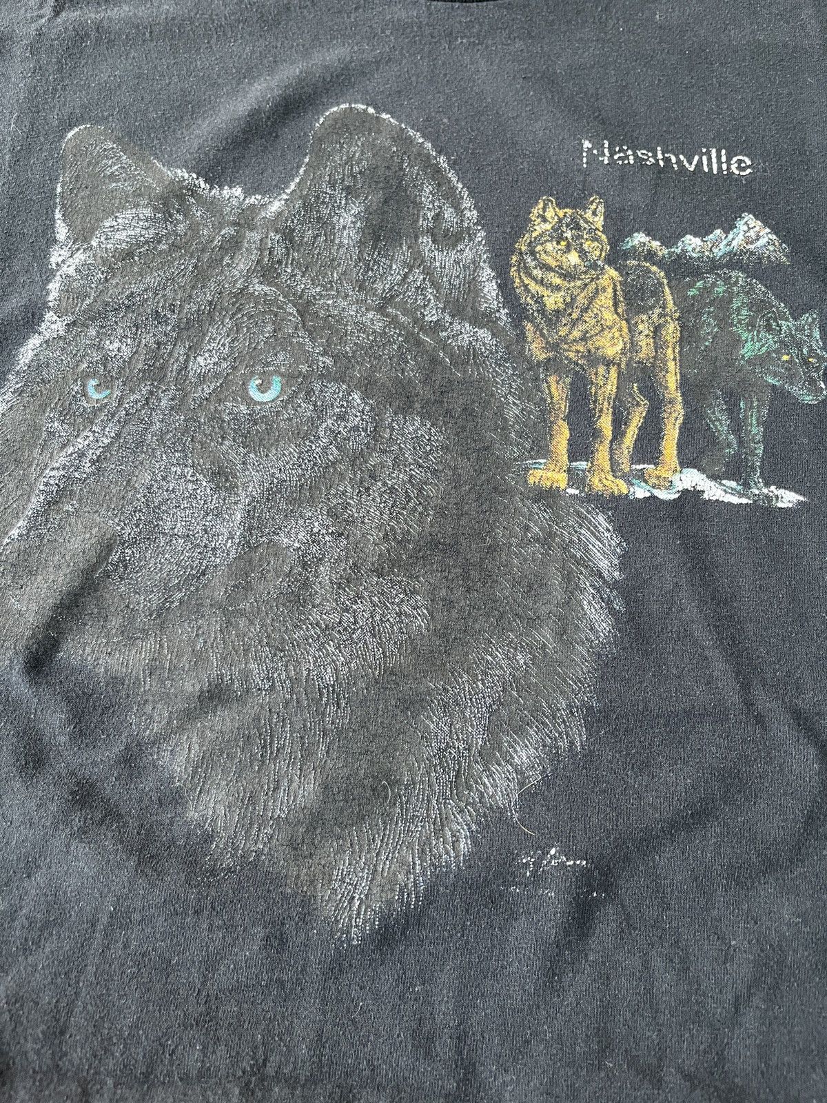 Vintage Vintage Nashville T-Shirt Size US XL / EU 56 / 4 - 3 Thumbnail