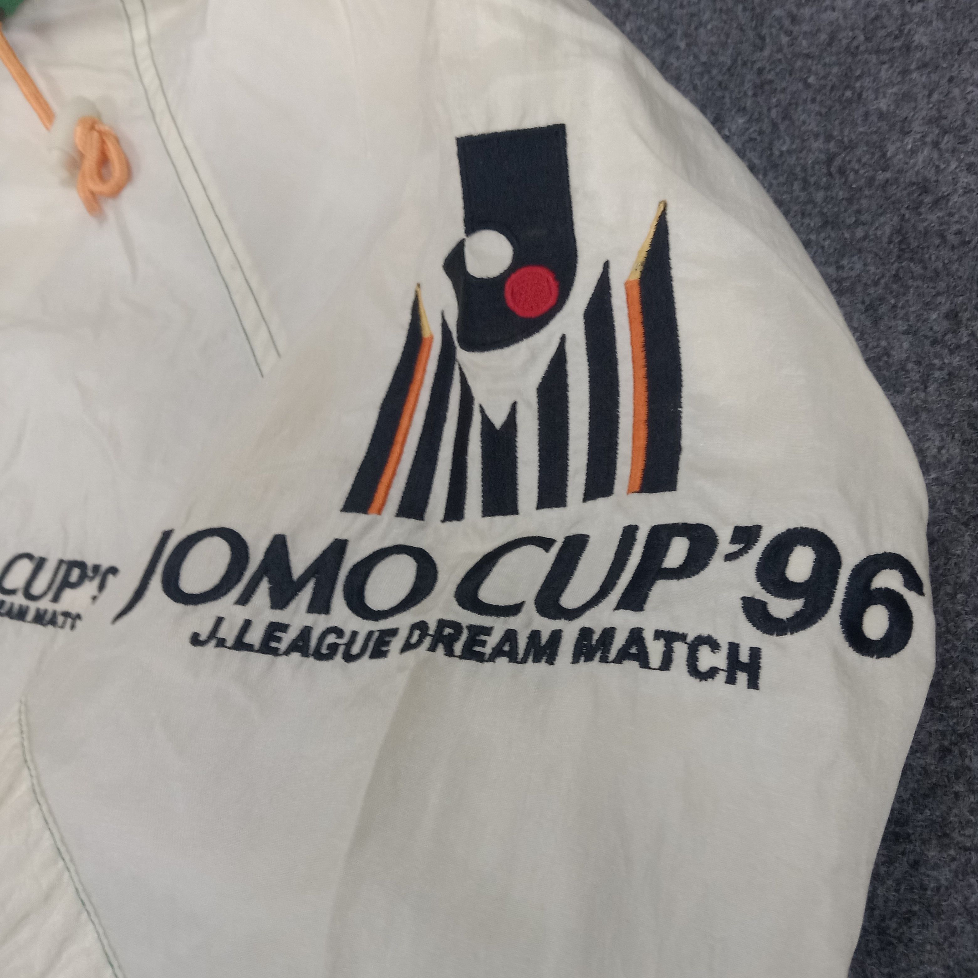 Japanese Brand × Vintage Jomo Cup 96 Japanese Soccer Sportswear Jacket Size US L / EU 52-54 / 3 - 3 Thumbnail