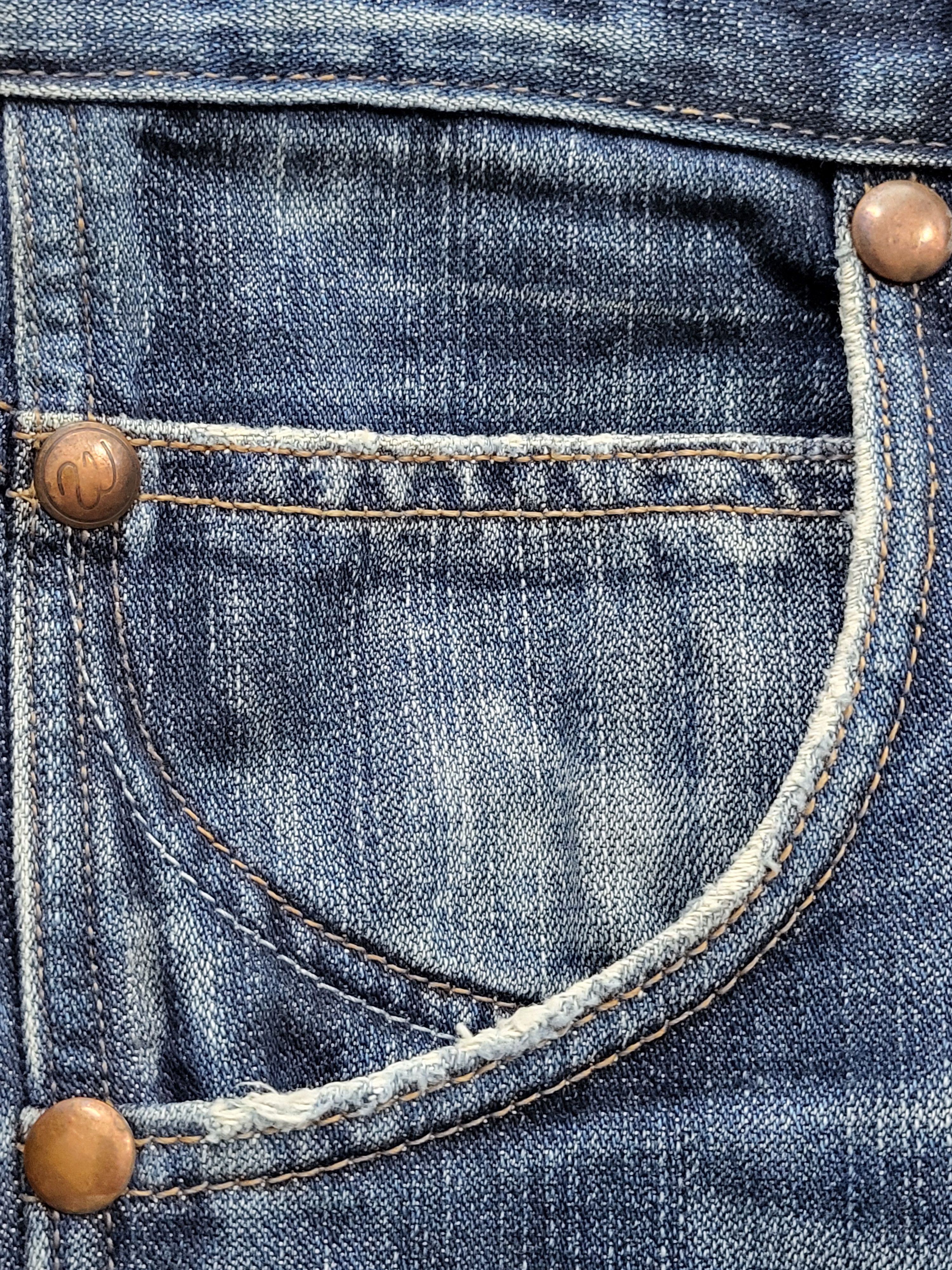 Wrangler Wrangler SHARKEY Vintage Blue Bootcut Jeans. Size US 29 - 5 Thumbnail