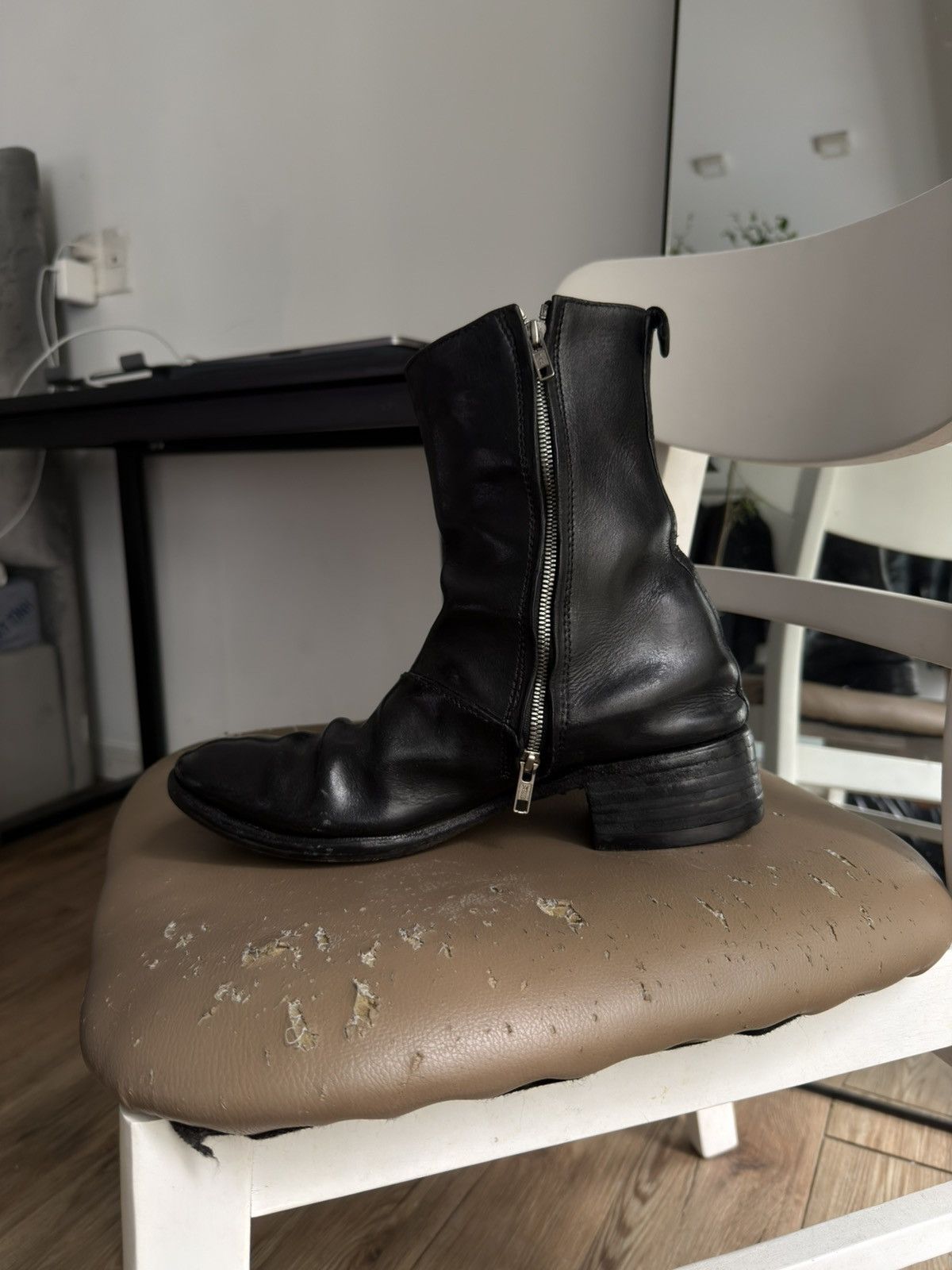 Carol Christian Poell Carol Christian Poell O.D Side Zip Boots Size US 8 / EU 41 - 8 Thumbnail