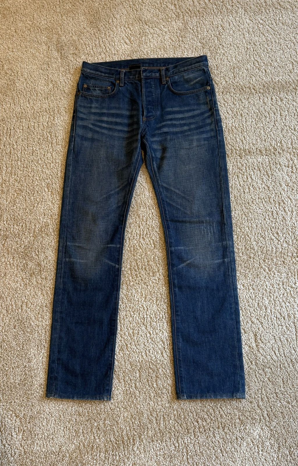 Dior Dior Homme SS06 Blue Clawmark Denim | Grailed