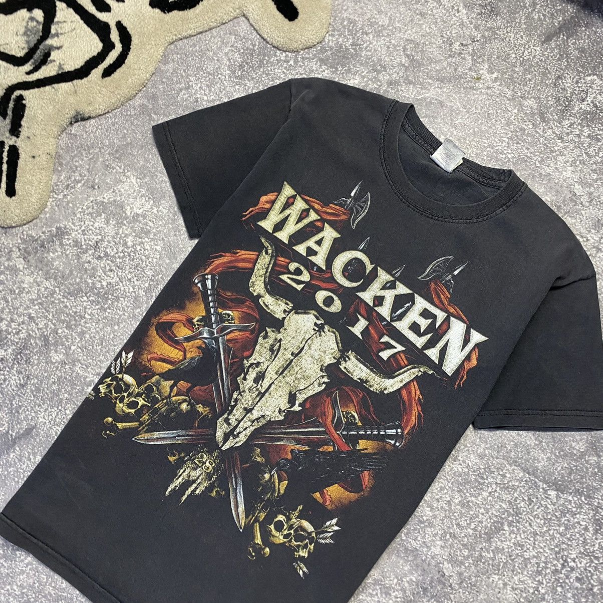 Band Tees Vintage Wacken 2017 Festival All Rock Group tee Size US S / EU 44-46 / 1 - 3 Thumbnail