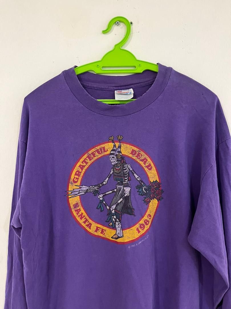 Band Tees × Vintage Vintage 90s Gradeful Dead Band Music Long Sleeve Shirt Size US L / EU 52-54 / 3 - 3 Thumbnail