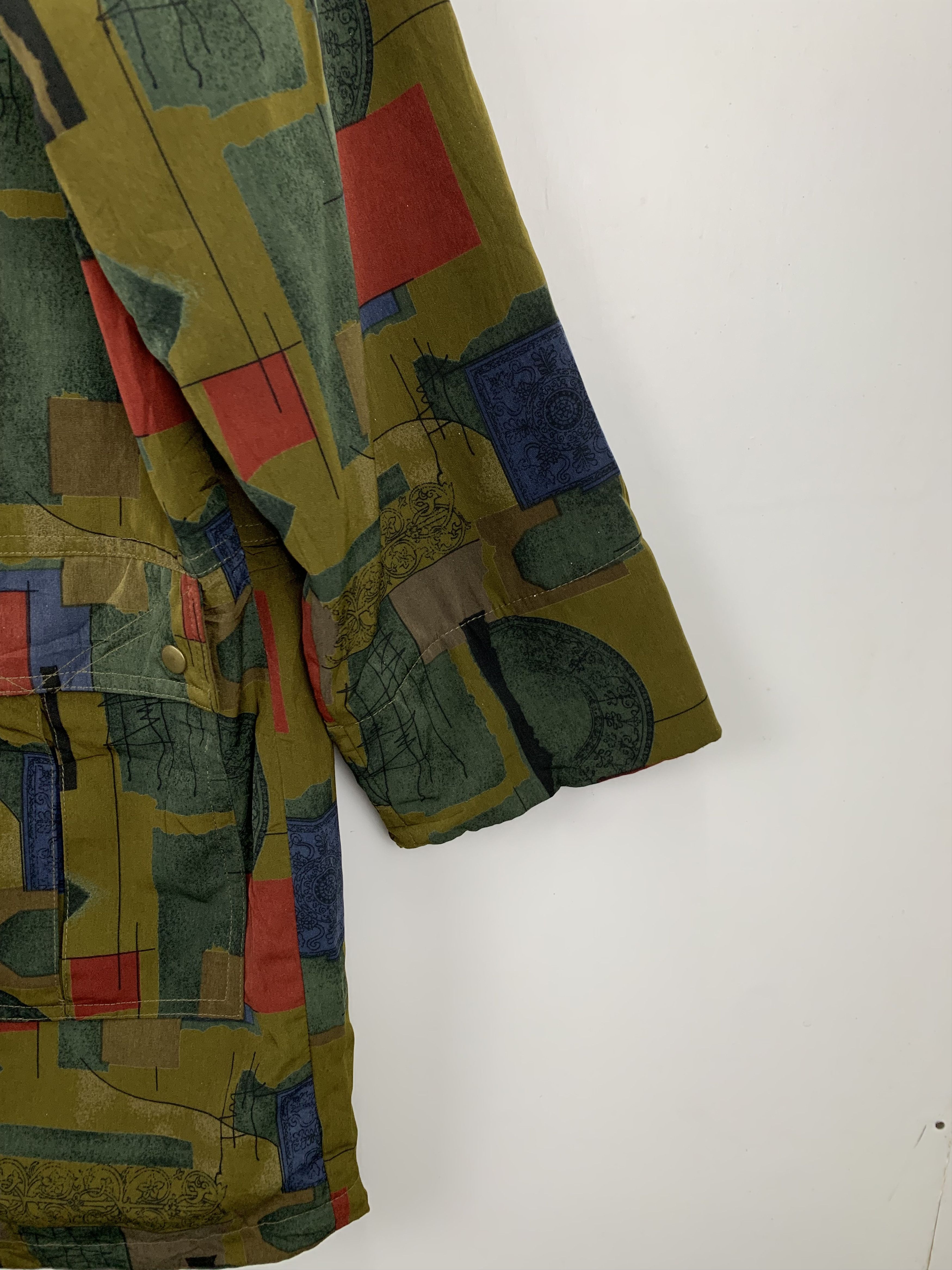 Japanese Brand × Vintage Vintage Japanese Brand Novelty Geometry Design Jacket Size US M / EU 48-50 / 2 - 6 Thumbnail
