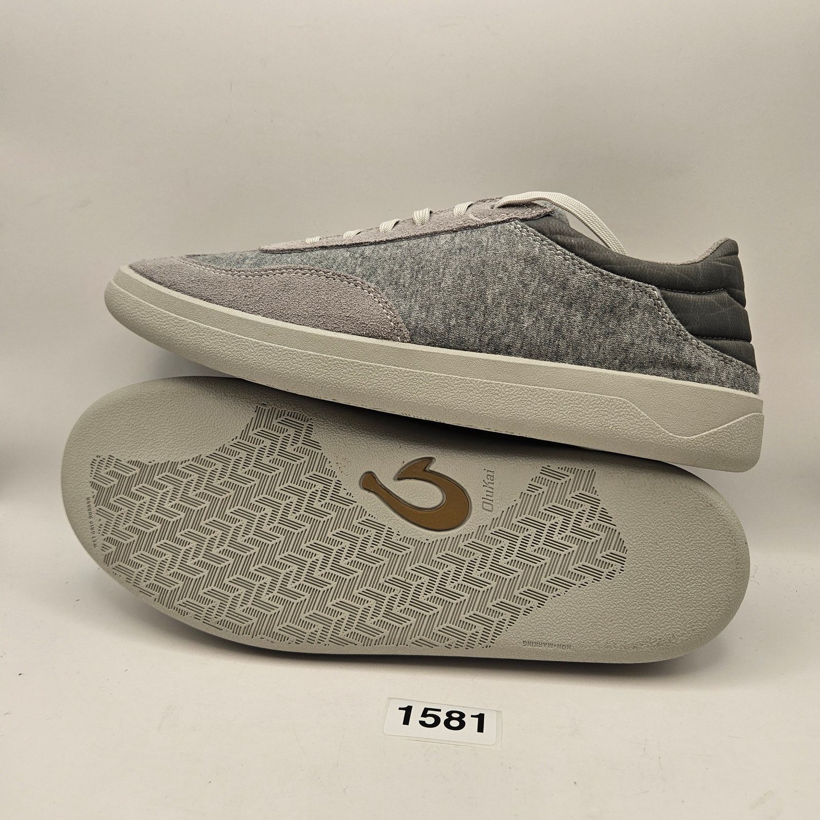 Olukai OLUKAI MEN'S 10 PULIKI 10528 GRAY SNEAKER NWOB Size US 10 / EU 43 - 5 Thumbnail