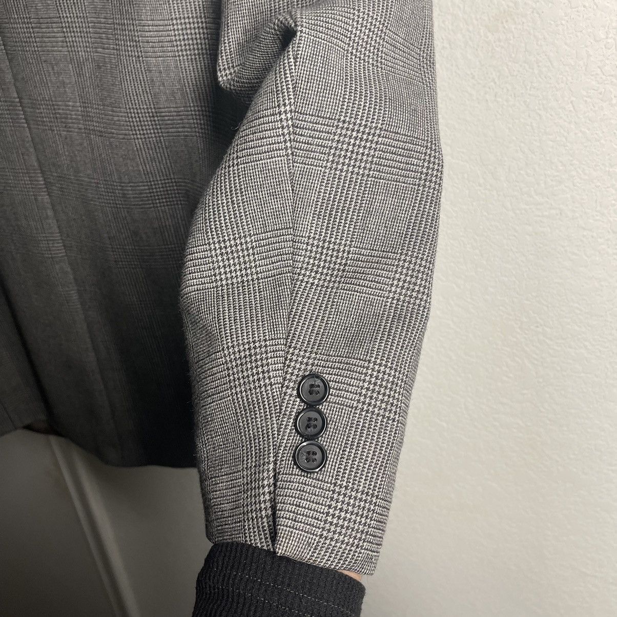 Yves Saint Laurent Vintage YSL Suit Blazer 100% wool Size 34S - 3 Thumbnail