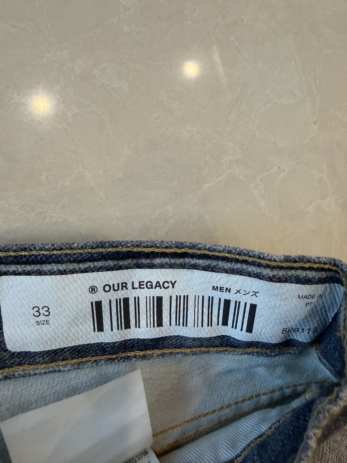 Our Legacy OUR LEGACY THIRD CUT DIGITAL PRINT DENIM Size US 33 - 3 Thumbnail