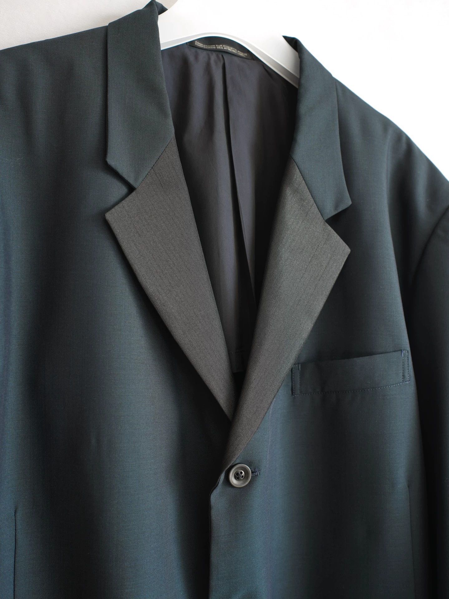 Yohji Yamamoto Yohji Yamamoto 98SS long coat dark green & blue M Size US M / EU 48-50 / 2 - 5 Thumbnail