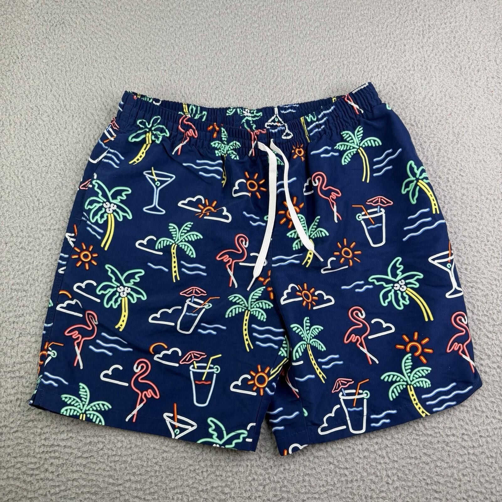 Chubbies Chubbies Neon Glades Swim Trunks Men's Large (32x7) Lined Size US 34 / EU 50 - 1 Thumbnail