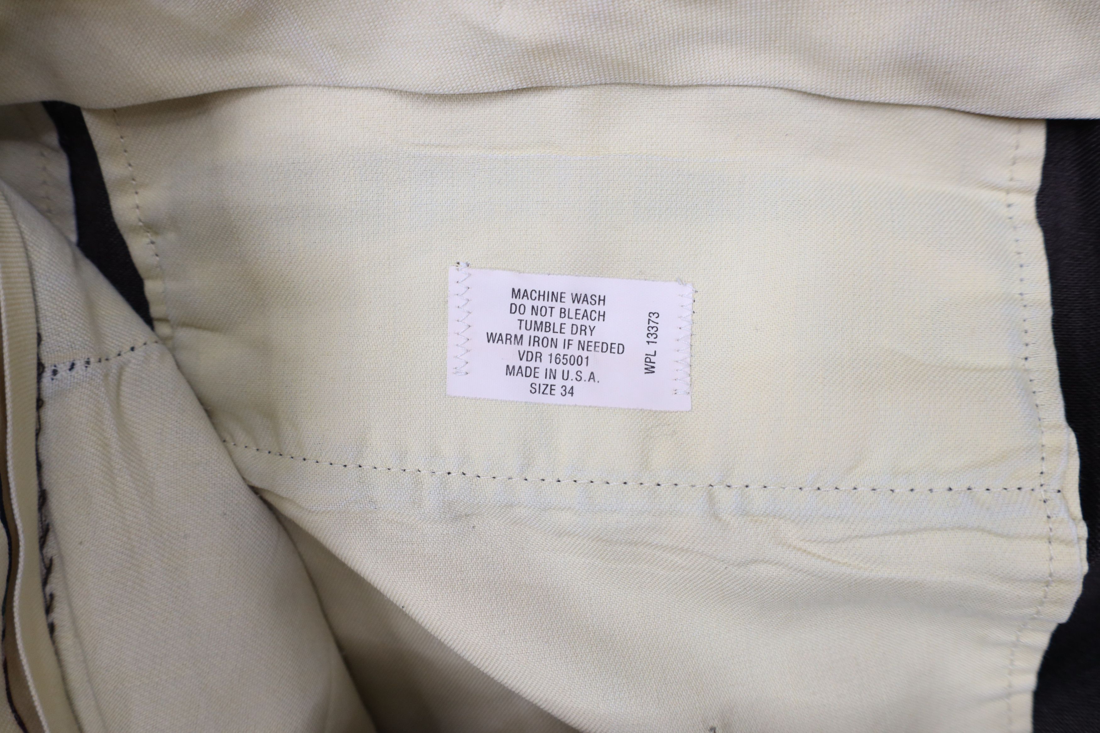 Vintage Vintage 90s Streetwear Flared Wide Leg Chino Pants Brown USA Size US 32 / EU 48 - 8 Thumbnail
