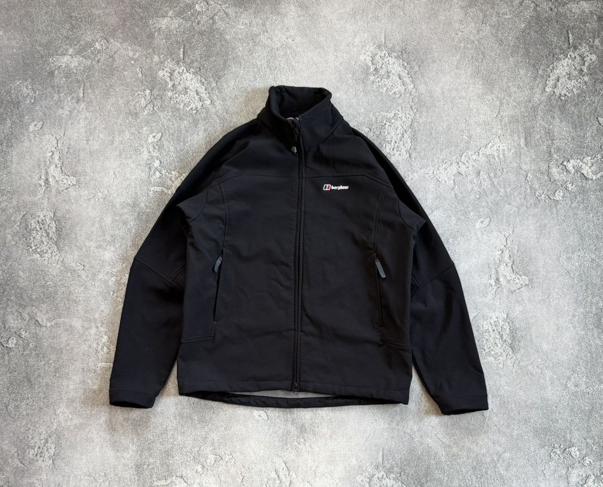 Berghaus Berghaus L Softshell black outdoor jacket gorpcore Size US L / EU 52-54 / 3 - 4 Thumbnail