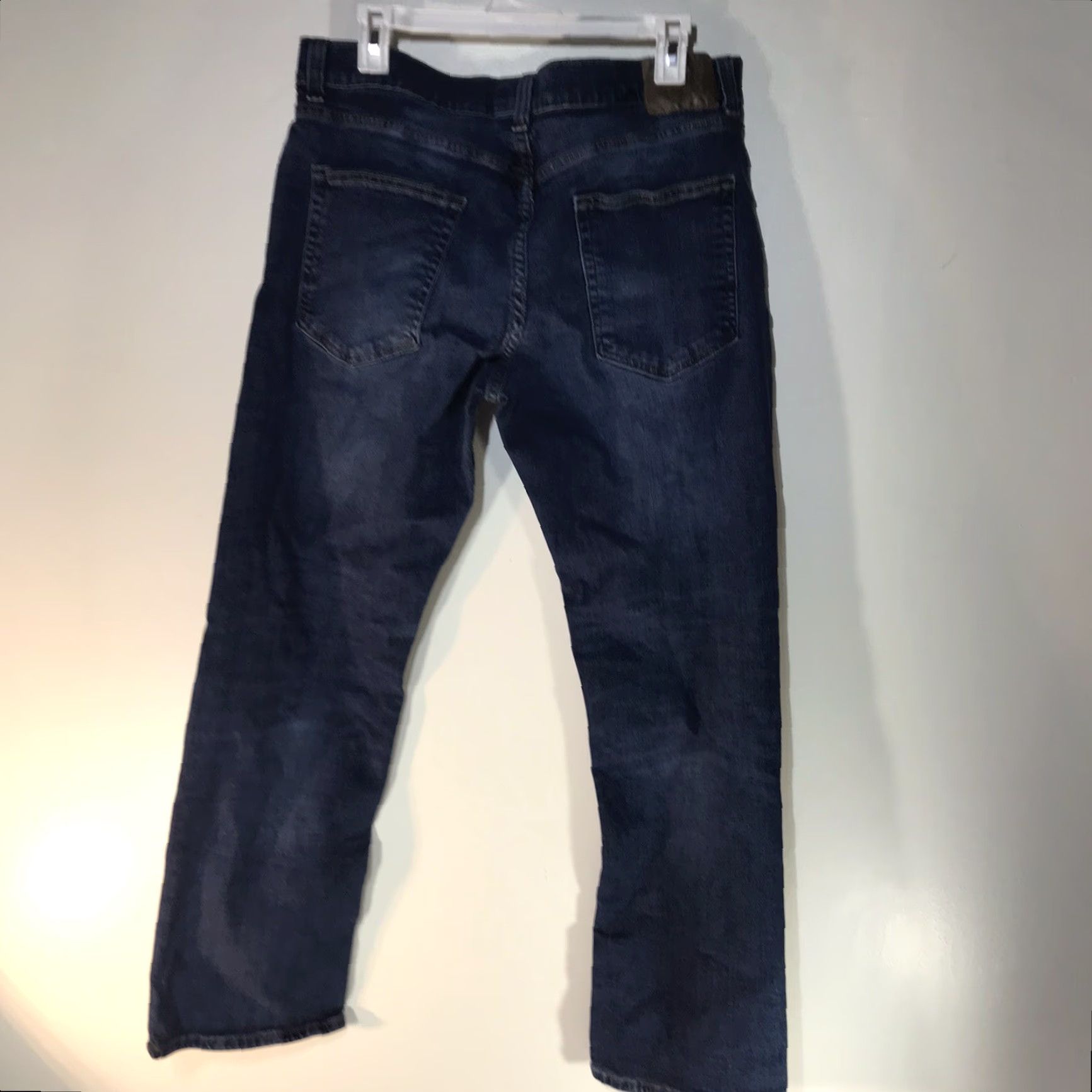 Vintage VINTAGE True Craft Jeans Men Size 34x30 Straight Fit Dark Blue Denim Casual Pants Size US 34 / EU 50 - 4 Thumbnail