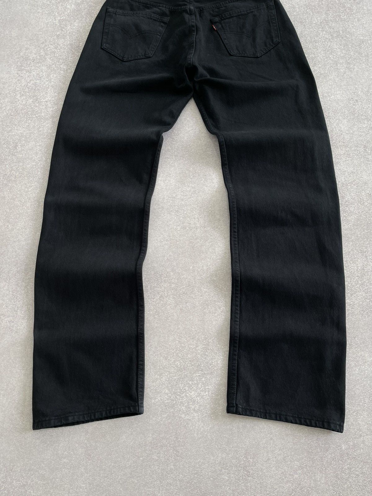 Levi's Vintage Levi's 501 Red Tab Straight Fit Black Denim Jeans Size US 36 / EU 52 - 11 Thumbnail