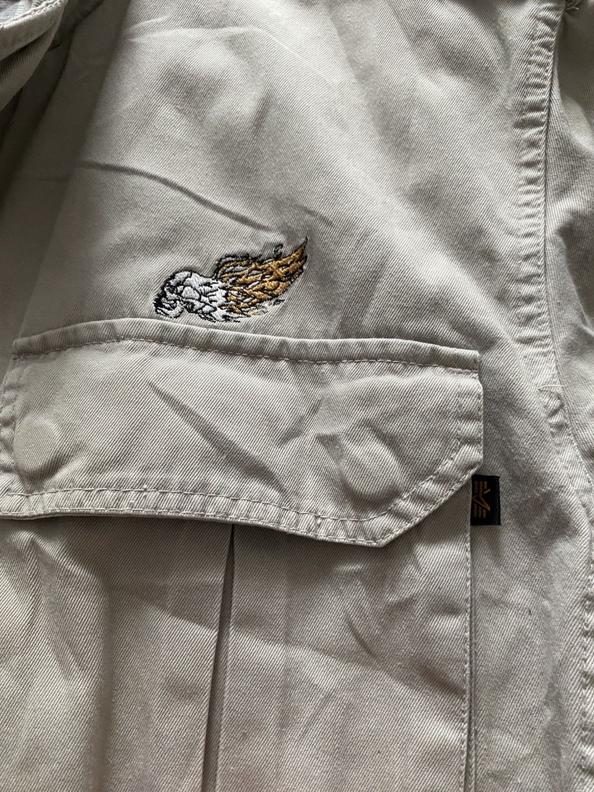 Alpha Industries Vintage Alpha Industries Multi Pocket Cargo Jacket Y2k Size US XXL / EU 58 / 5 - 14 Thumbnail