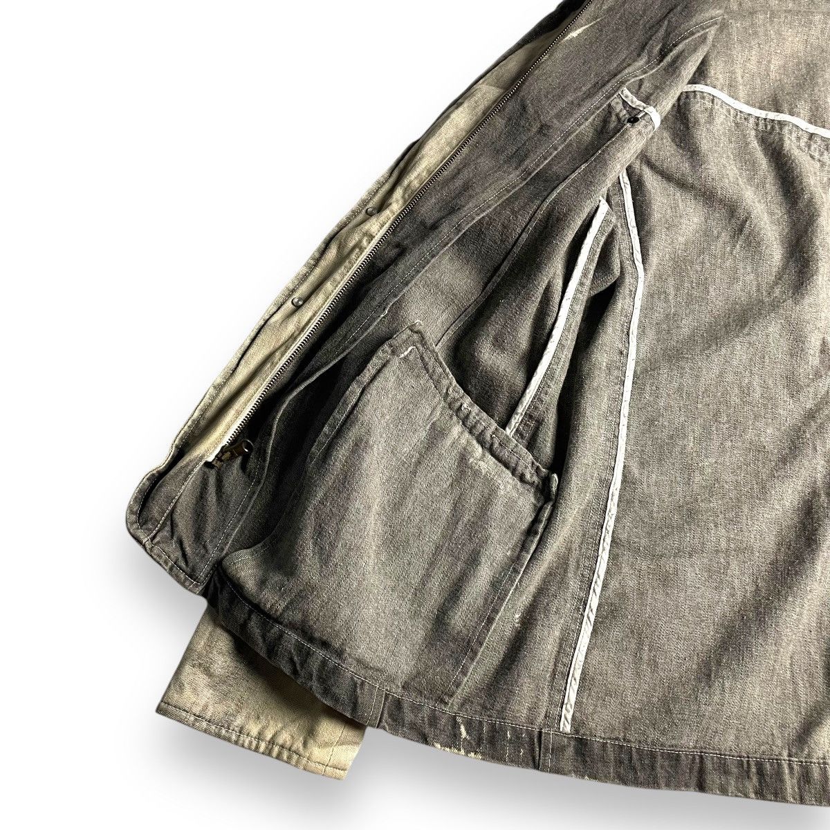 In The Attic 🇯🇵 IN THE ATTIC HOMME WASHED DENIM JACKET Size US M / EU 48-50 / 2 - 12 Thumbnail