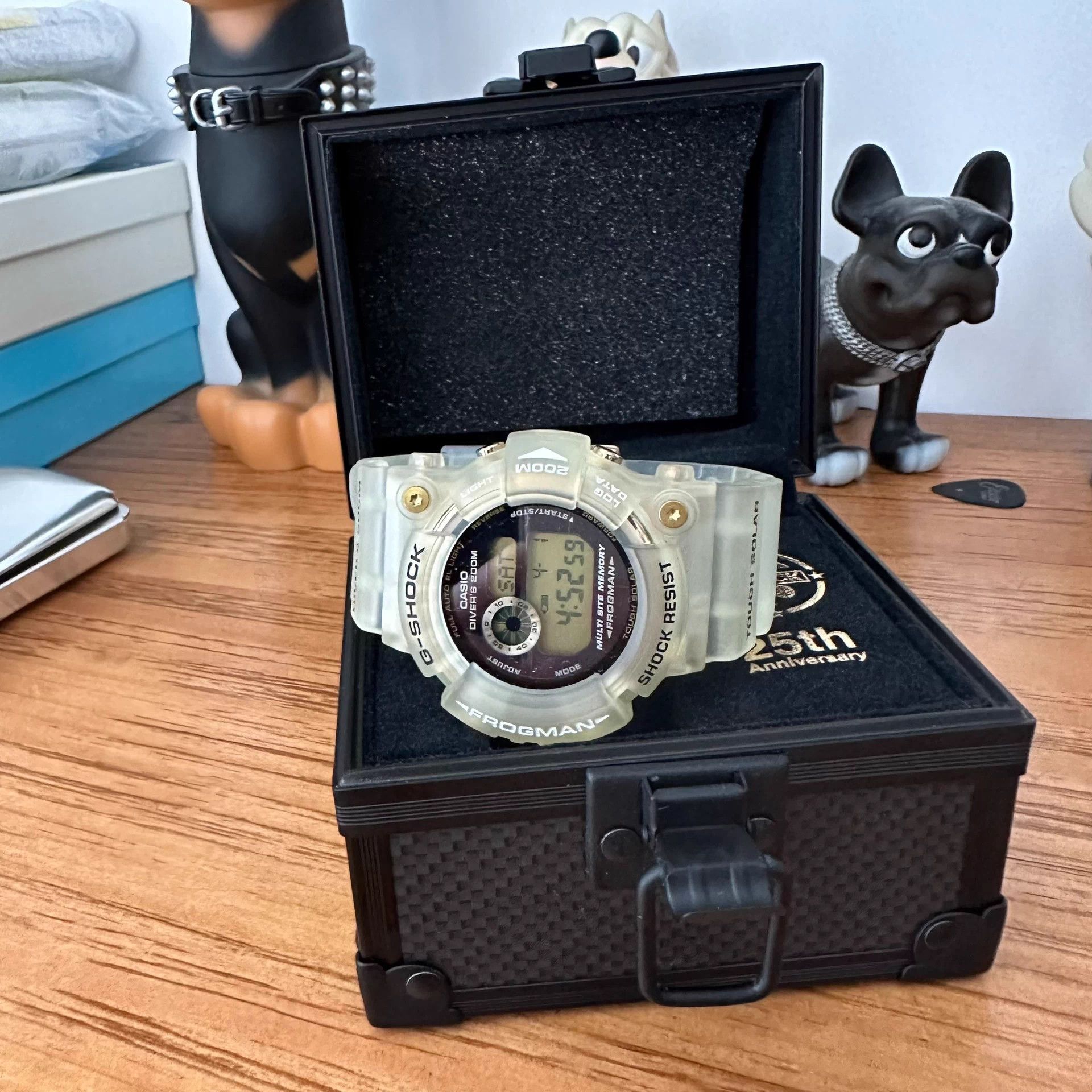 Casio Casio GW-225A 25th 4th Gen Transparent Frogman 9.9/10 Size ONE SIZE - 9 Thumbnail