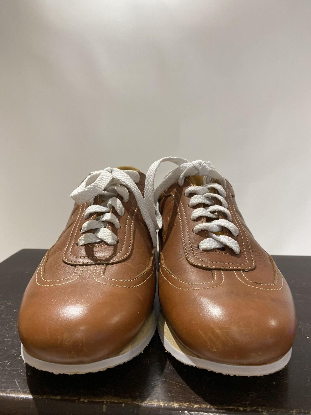 Hermes Hermes Quick Leather Sneakers woman Size37.5 Size US 7.5 / IT 37.5 - 3 Thumbnail