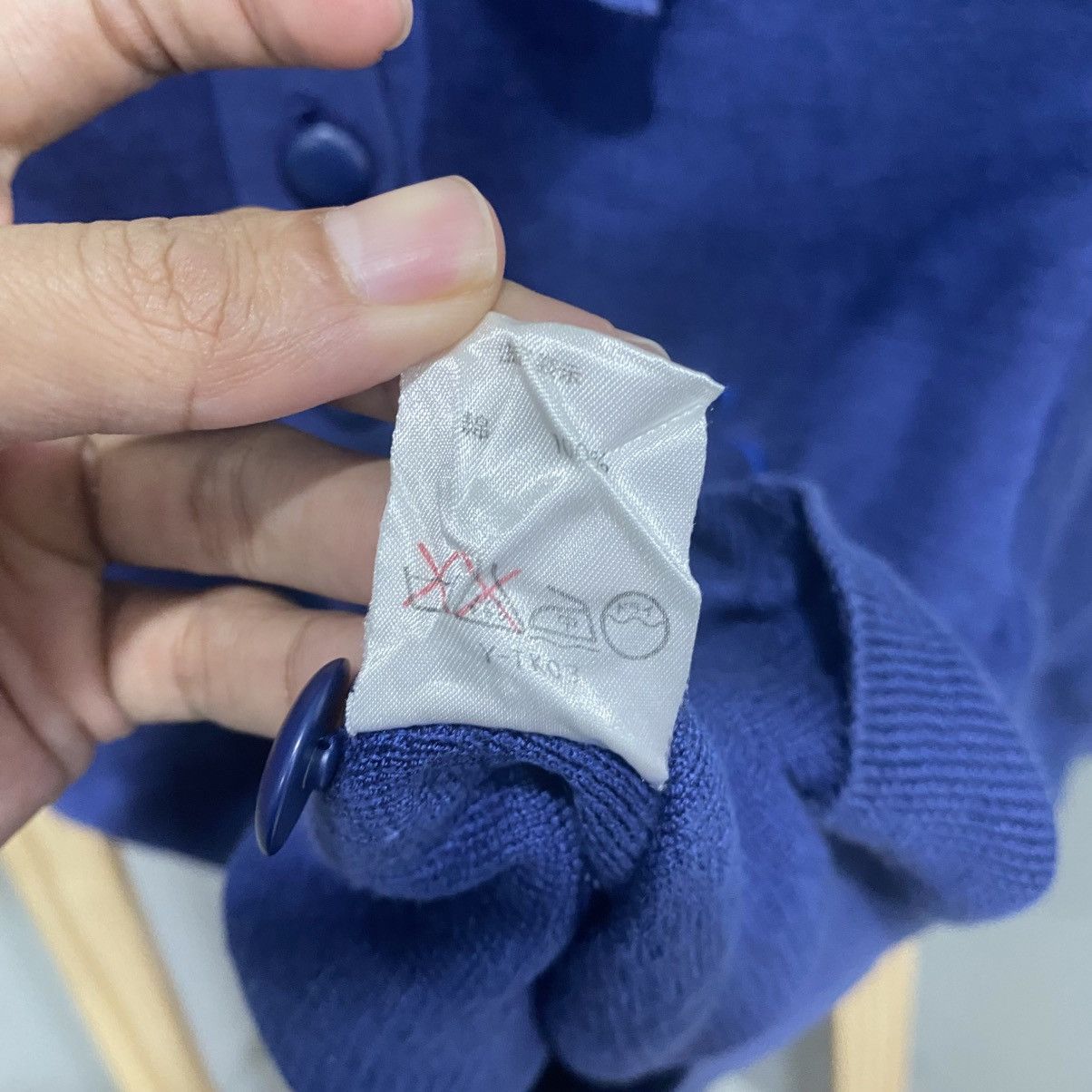 Christian Dior Monsieur Vintage Christian Dior Prêt-À-Porter Knit Polo - CD LOGO Size M / US 6-8 / IT 42-44 - 11 Thumbnail