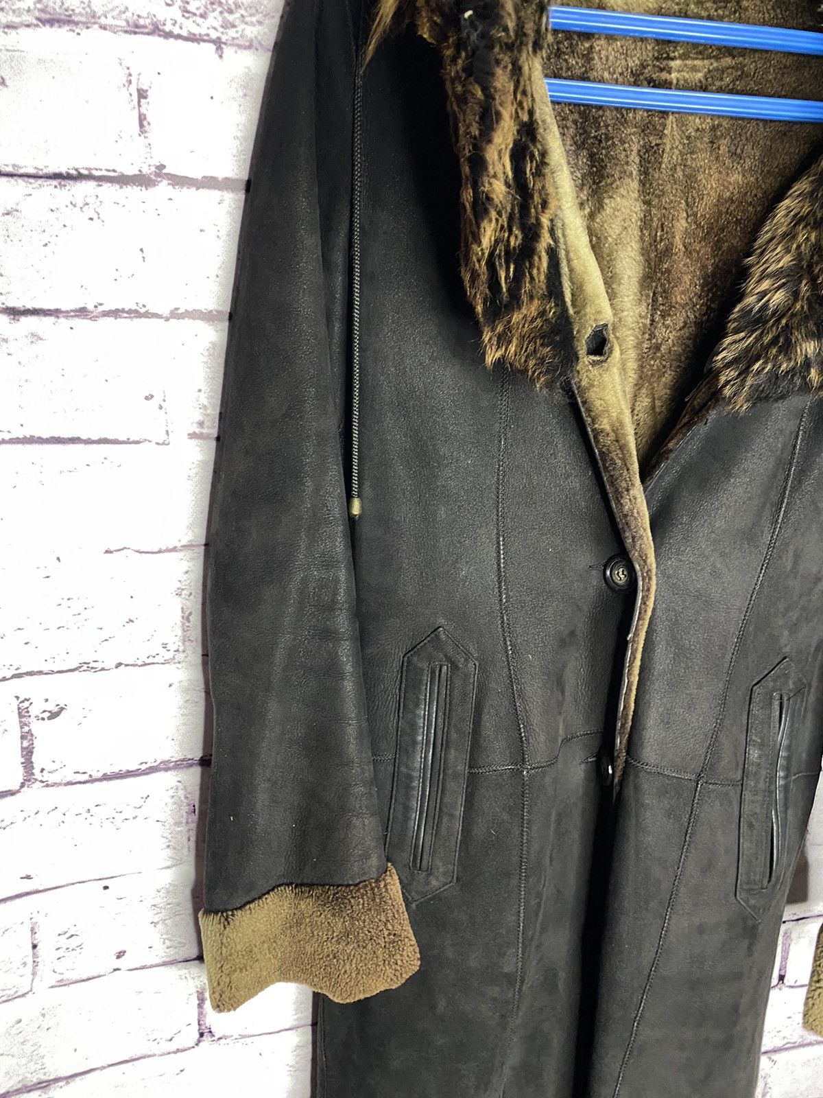 Other women's natural fur coat double-sided with belt vintage Size S / US 4 / IT 40 - 6 Thumbnail