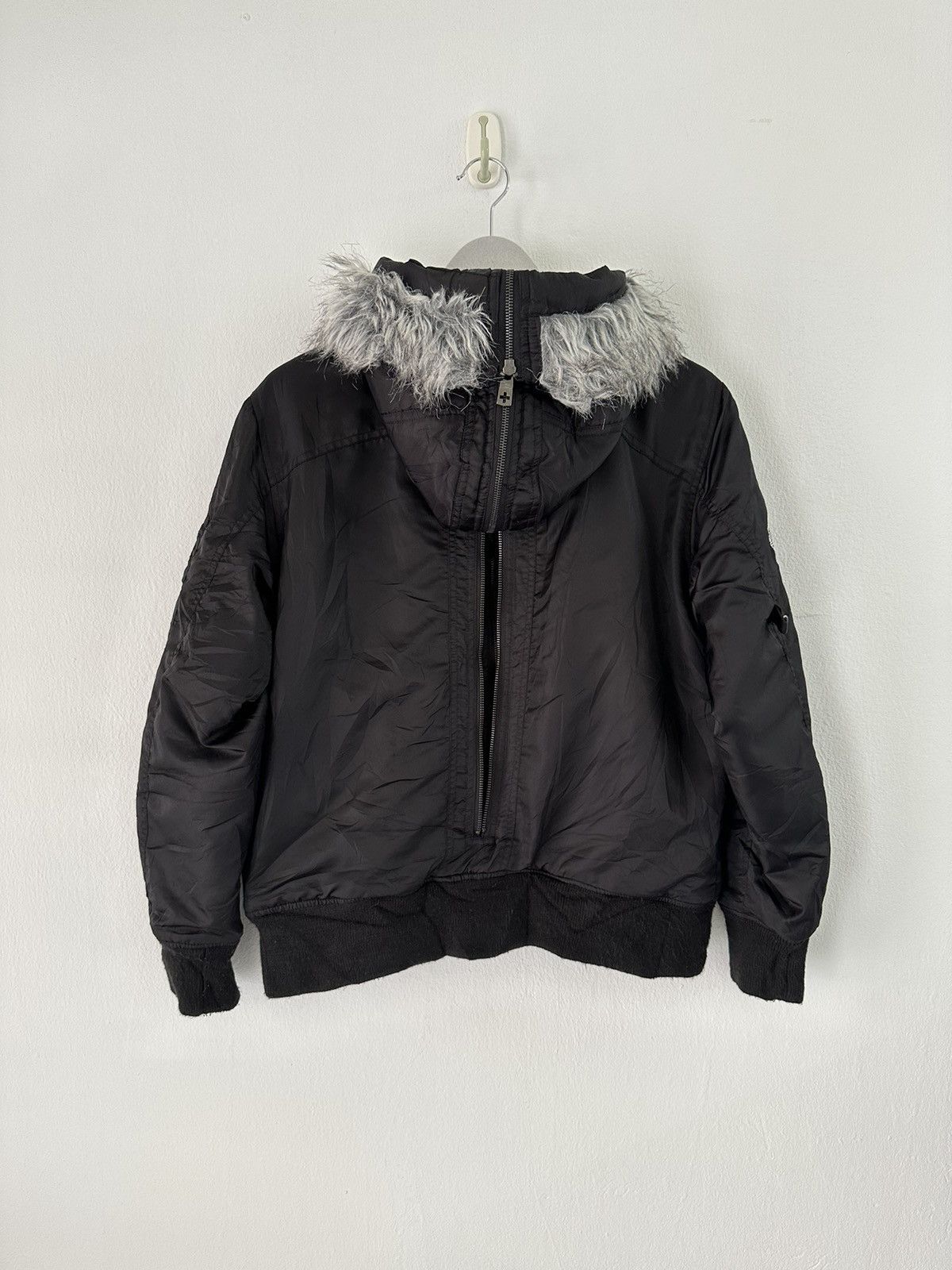 BERNINGS SHO 00’s Berning Sho punk bomber zipper jacket Size US M / EU 48-50 / 2 - 14 Thumbnail