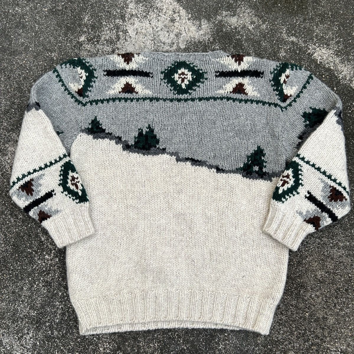 RRL Ralph Lauren Vintage90s Polo Ralph Lauren KnitSweater Deer in a Landscape Size US S / EU 44-46 / 1 - 3 Thumbnail