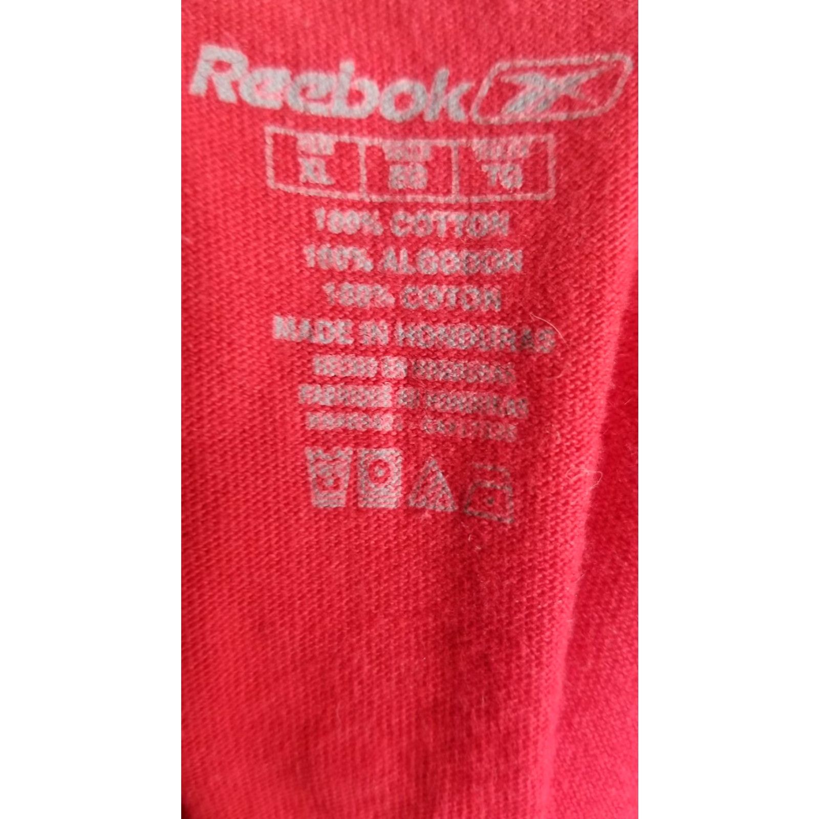 Reebok Mens XL NFL "Property of Buccaneers" Football T Shirt Red Shirt Mens XL Red NFL Property of Buccaneers Football T Shirt Size US XL / EU 56 / 4 - 2 Thumbnail