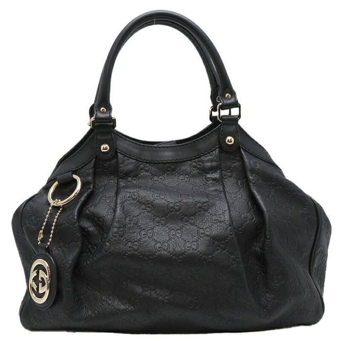 Gucci Gucci Sookie Women's Handbag 211944 Guccisima Leather Black | Grailed