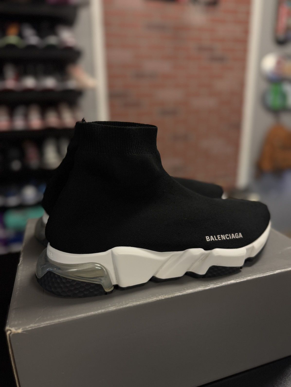 Balenciaga Balenciaga High Top Mesh Speed Sock Runner 45EU/12US Size US 12 / EU 45 - 5 Thumbnail