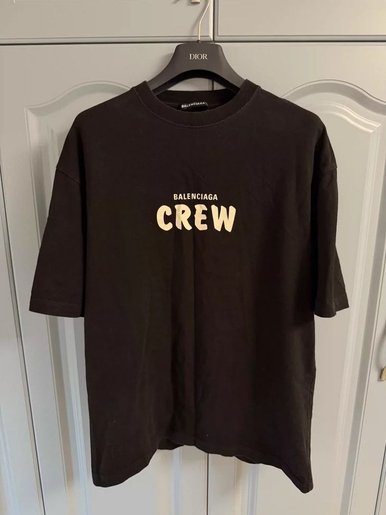 Balenciaga Balenciaga Crew short sleeve 2505-Nextarrow Size US S / EU 44-46 / 1 - 1 Thumbnail