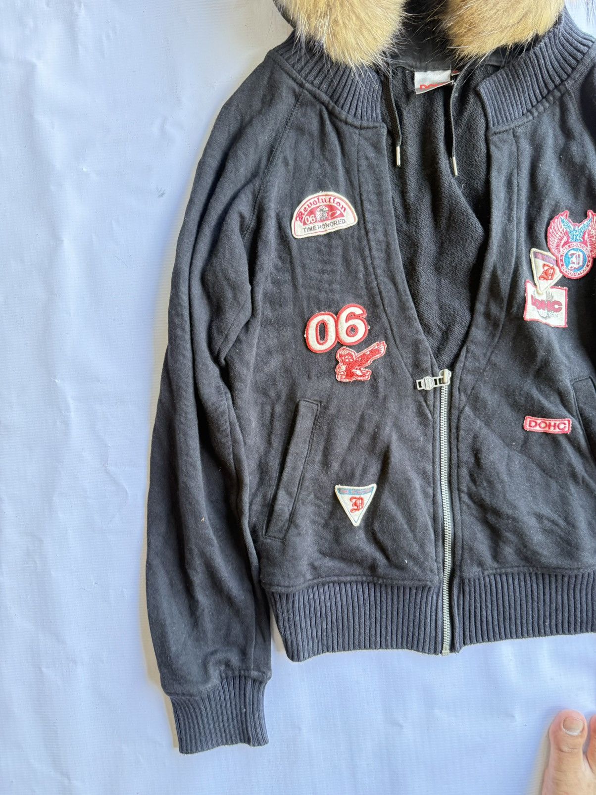Hysteric Glamour Dohc revolution fur hoodie patch ifsixwasnine lgb Size US M / EU 48-50 / 2 - 4 Thumbnail