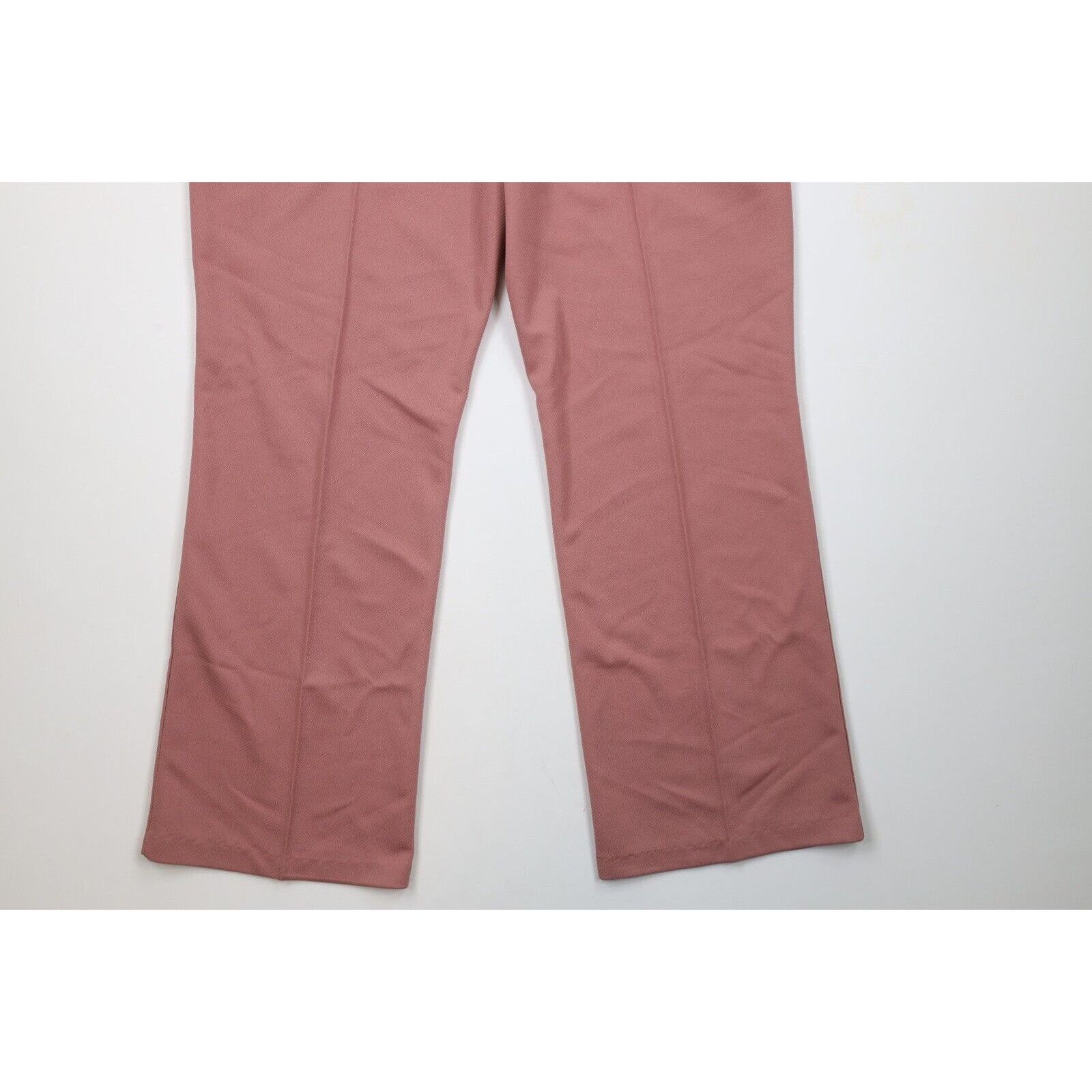 Vintage Deadstock Vintage 60s 70s 2 Piece Knit Bell Bottoms Suit Size 3XL / US 20-22 - 13 Thumbnail