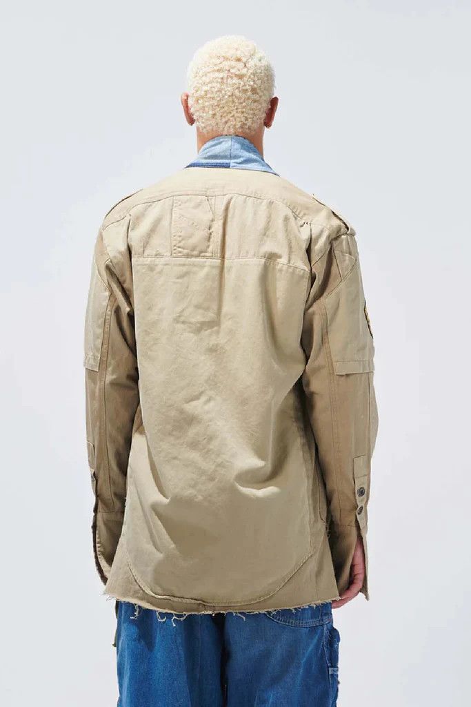 Greg Lauren $2700 NWT Greg Lauren Khaki Uniform GL1 US-Medium (Size 2) Size US M / EU 48-50 / 2 - 2 Thumbnail
