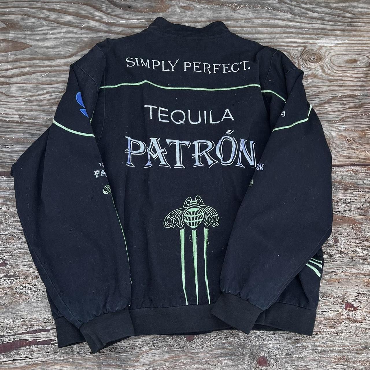 NASCAR × Vintage Vintage Tequila Patron NASCAR Jacket Size US XXL / EU 58 / 5 - 2 Thumbnail