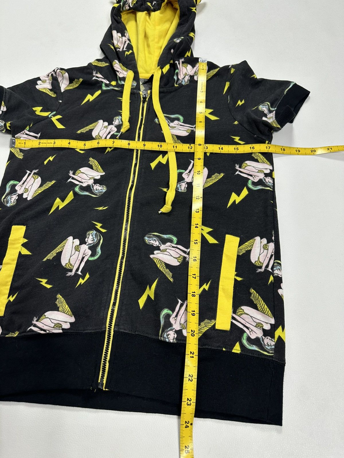 Anime × Japanese Brand Kagame Inuyasa Horn Devil Bunny punk Shortsleeve Hoodie Size S / US 4 / IT 40 - 16 Thumbnail
