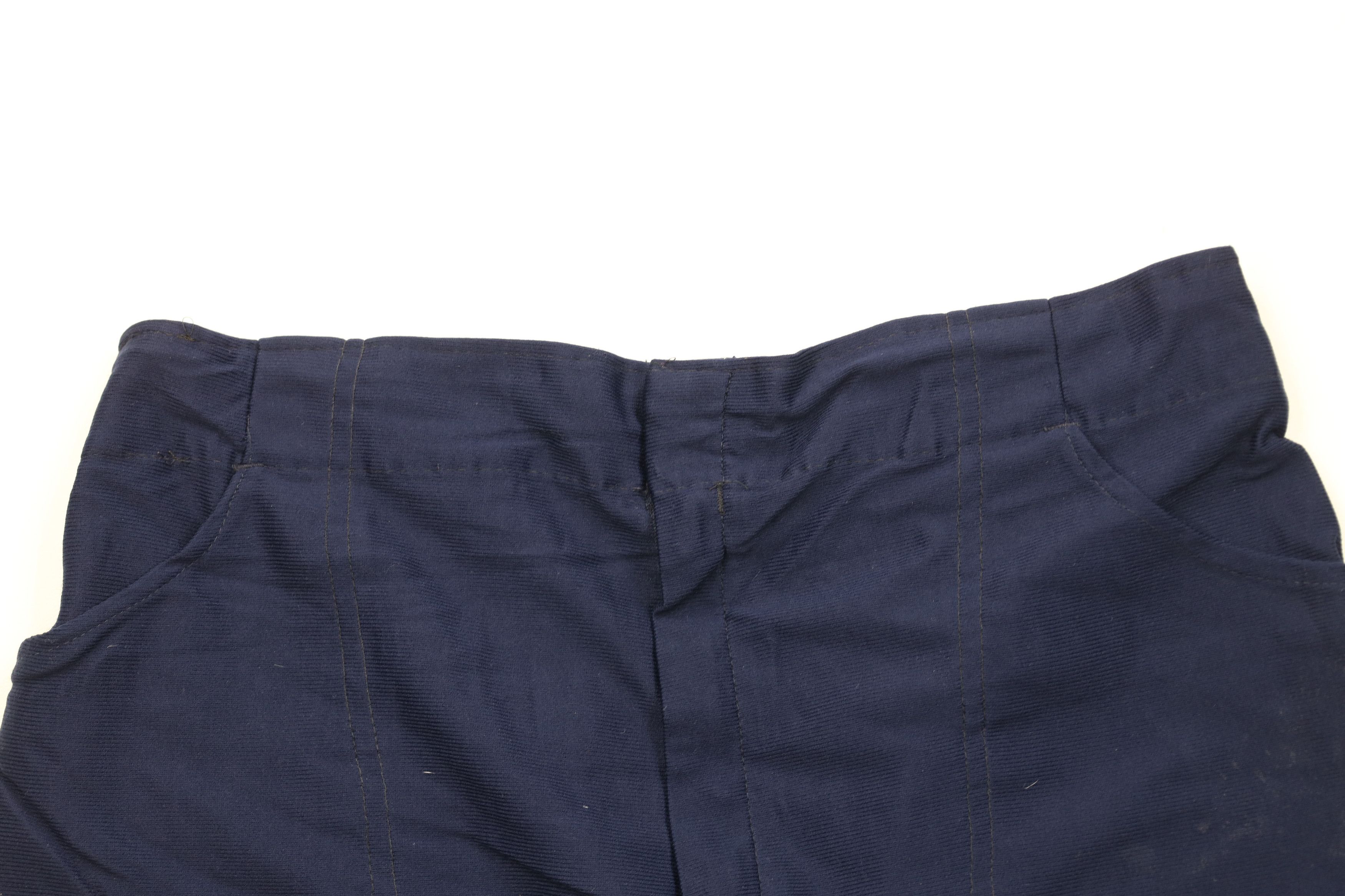 Vintage Vintage 60s Streetwear Coaches Shorts Navy Blue Nylon USA Size US 34 / EU 50 - 2 Thumbnail