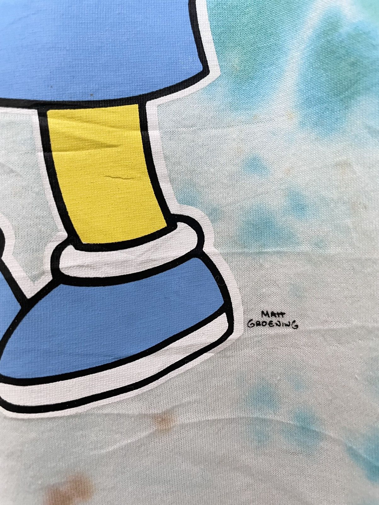 The Simpsons BART THE SIMPSONS TIE DYE Size US S / EU 44-46 / 1 - 3 Thumbnail